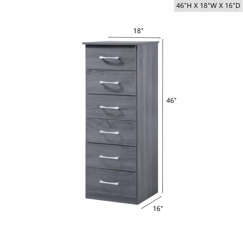 Commode pour la lingerie Boston, gris, Gris