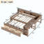 Lit de jour en bois en forme de L avec lit gigogne, bureau intégré et tablettes de rangement, lit de jour moderne et multifonctionnel pour chambre ou studio-1736746512-1736746518