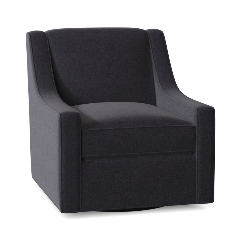 Fauteuil oscillant de 30 po Annmarie, Denim Judson