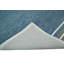 TAPIS BLEU MODERNE À LA MAIN-92841299