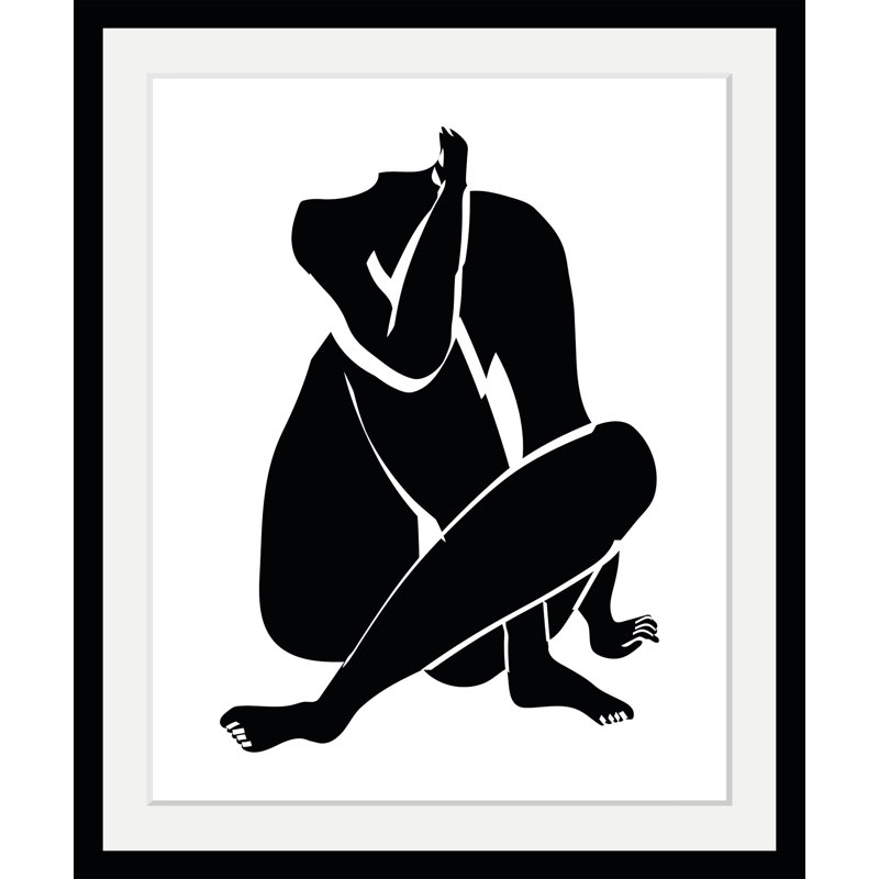 Figurine - Single Picture Frame Print, 60 cm H x 50 cm W