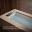 Robinet de baignoire à fixation sur le comptoir à poignée simple Parallel-93457516