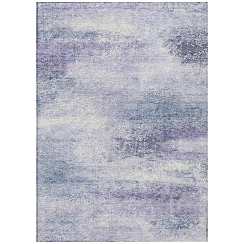 Machine Washable Indoor/Outdoor Chantille ACN2402 Abstract Rug, Rectangle 2'6" x 3'10"