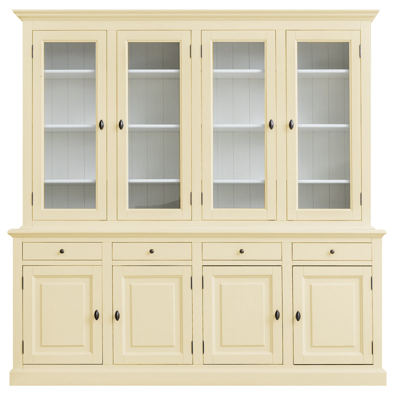 Babak Display Cabinet, Light Ivory