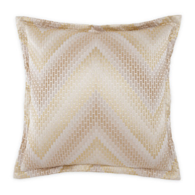 Glamtastic Infinity 22" Flange Pillow - Gold