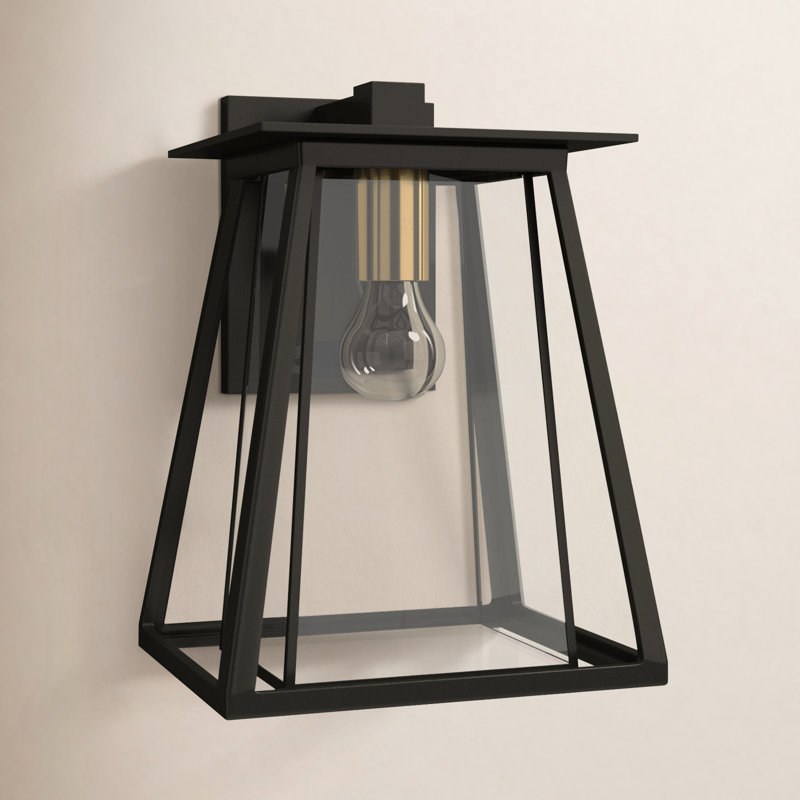 Becket Aluminum Wall Light, 12.3" H x 8.3" W x 9.3" D