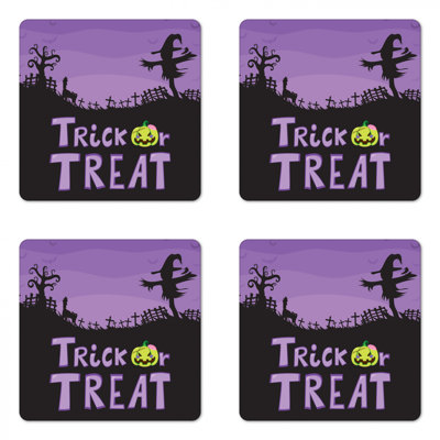 Square 4 Piece Coaster Set