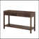 Ash Veneer Modern Style Console Table, Striped Design, Suitable for Entryway, Corridor, Foyer, Living Room, Study