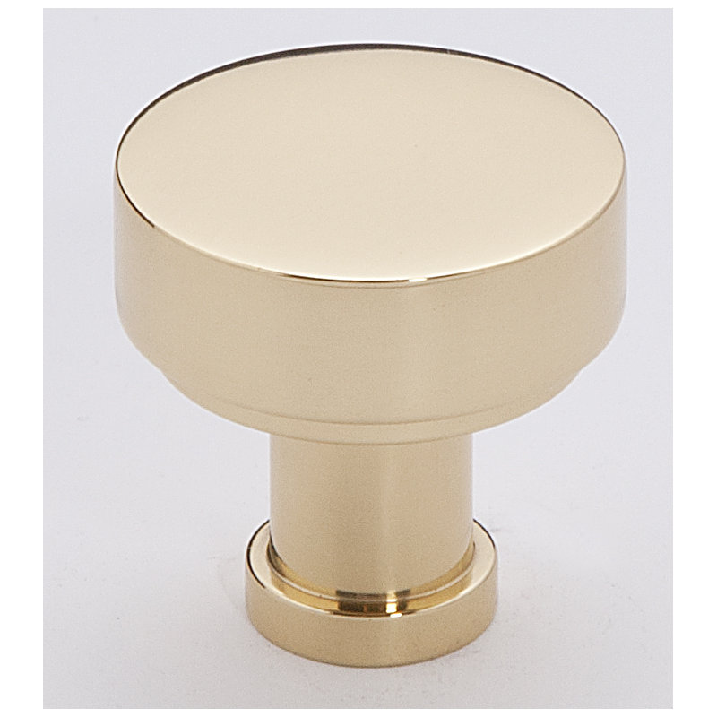 Moderne Round Knob, 1" H x 1" W x 1" D