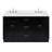 Abell 60.25'' Bathroom Vanity with Carrara Quartz Top-94003720-94003719