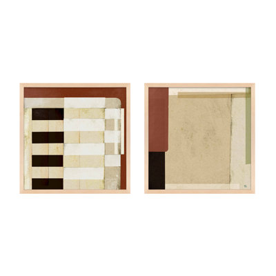 City Scape 2,3 Set of 2 by Marco Marella for Studio M - Framed Wall Art