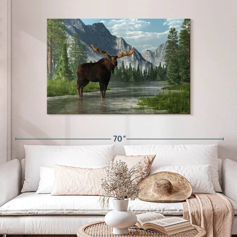 Habitat Bull Bull, H 32 po x l 48 po
