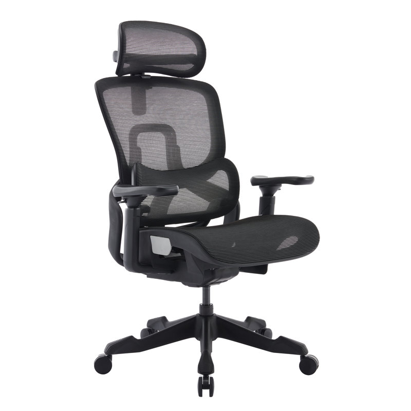  Chaise ergonomique avec fauteuil en filet à confort avancé