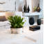 Vasos E Centros De Mesa Metal Planter-985381069