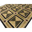 Himalayan Wool Geometric Area Rug in Beige