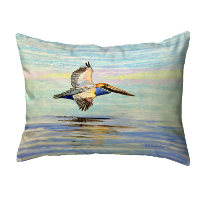 Gliding Pelican Noncorded Pillow