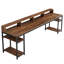 Two Person Desk With Monitor Stand (Not Including Chair)-679693286