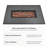 48“Firepit Table With Metal Top
