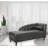 Faux Leather Chaise Lounge