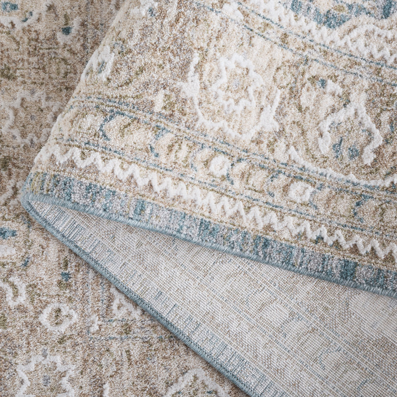 Finley Performance Oriental Indoor Rug, Rectangle 5'3" x 7'6"