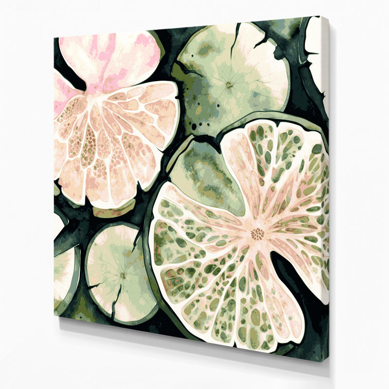 Art mural sur toile beige