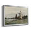 Moulin à vent à Zaandam - Claude Monet - Toile tendue avec châssis, 1871-586255664-586255665-586255629