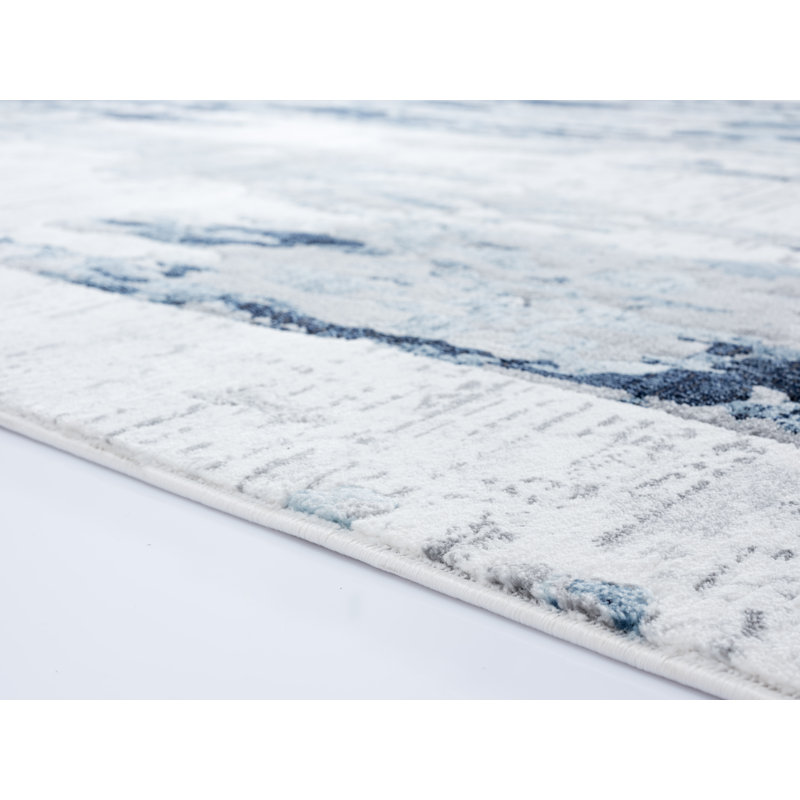 Tapis gris, Rectangle 7 pi 9 po x 9 pi 9 po