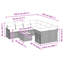 232.5cm Wide Patio Sofa with Cushions