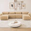 Canapé en forme de U sans os avec éponge à haute densité 32D, fond antidérapant et aucun assemblage requis, canapé modulaire en peluche à 4 places avec combinaison libre et conception ergonomique-290541745
