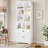 79.9"H Storage Bookcase With Drawer-2029474020