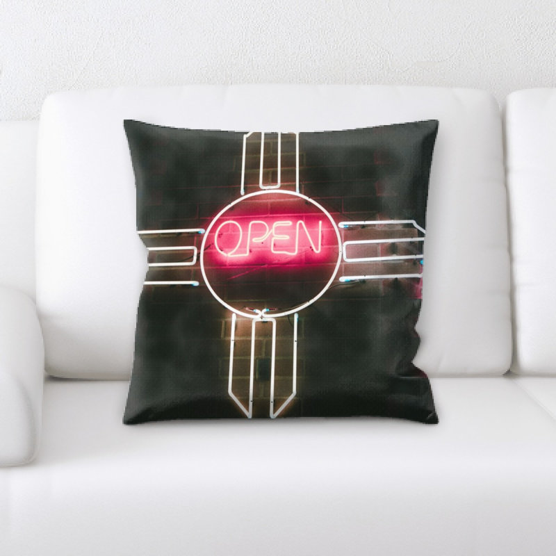 Coussin décoratif néon Jaycee