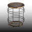 Table basse ronde en métal