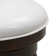 Leakey Swivel Upholstered Stool with Solid Wood Frame
