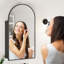 Raygen Arched Bathroom Cabinet, Wall Mounted Storage with Adjustable Shelves-954871054-949846202