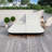 Outdoor Patio Rattan Double Daybed With Adjustable 5-Position Backrest, All-Weather Cushions & Pillows, Heavy-Duty Metal Frame For Garden, Poolside, Backyard-459549289