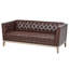 79.1 " Faux Leather Sofa-2120054396