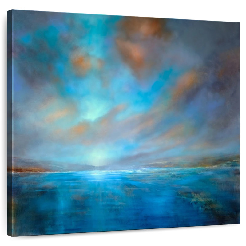 Blue Expanse, 24" H x 24" W