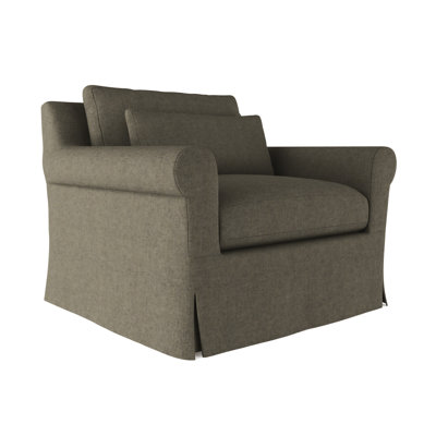 Chaise avec accoudoirs à accoudoirs roulés Ludlow
