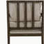 Fauteuil d'appoint à dossier amovible beige et naturel