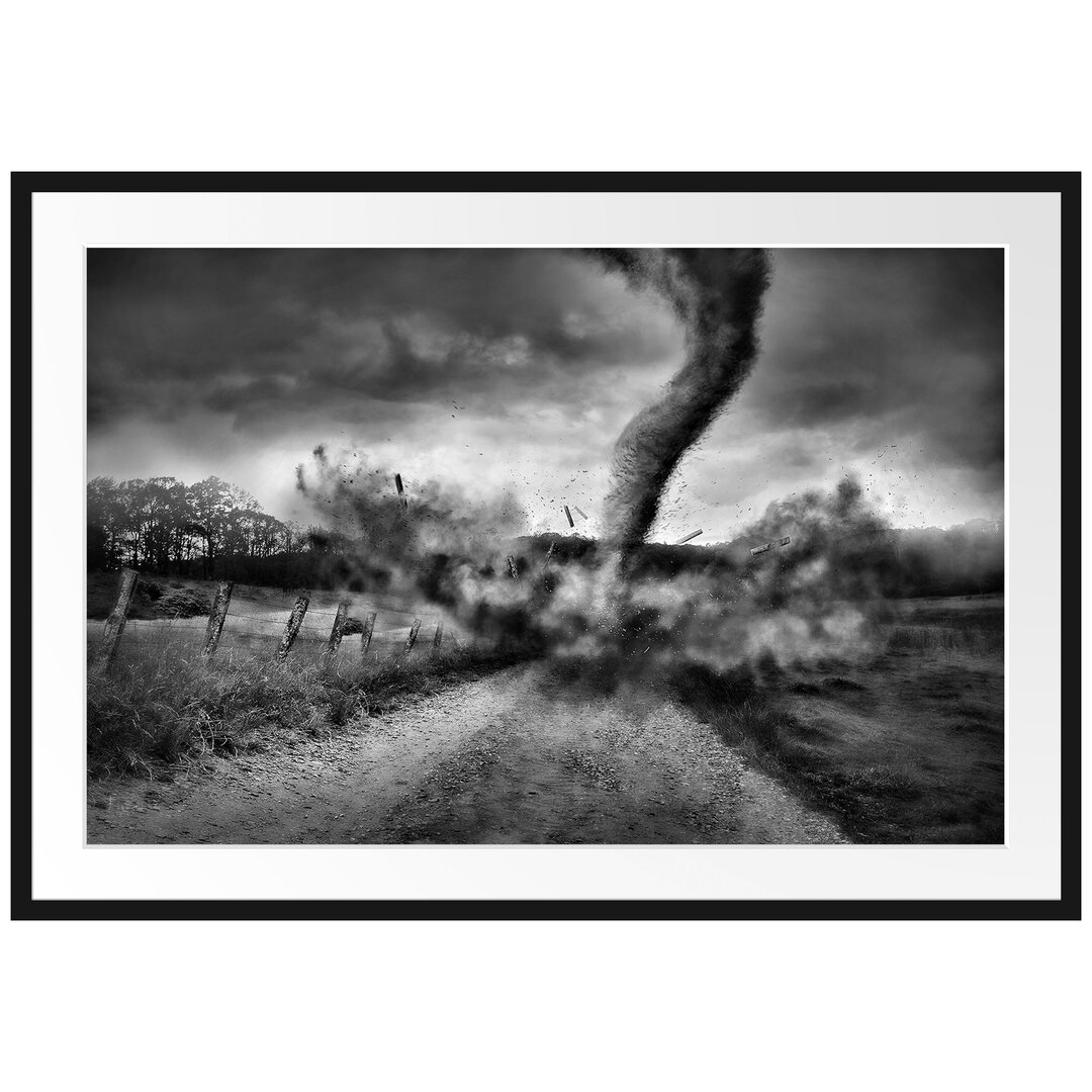 Gerahmtes Poster Tornado