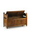 Solid Wood Storage Bench