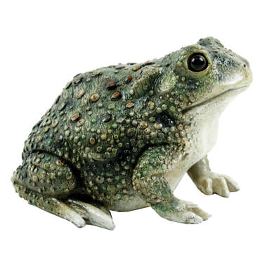 Design Toscano Lester The Leopard Frog Statue