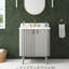 Meuble-lavabo sur pied simple 30 po avec plateau en quartz Blakely-92320020-92320021