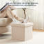 Repose-pieds carré avec rangement de 15 po - Ensemble de 2-1123517900