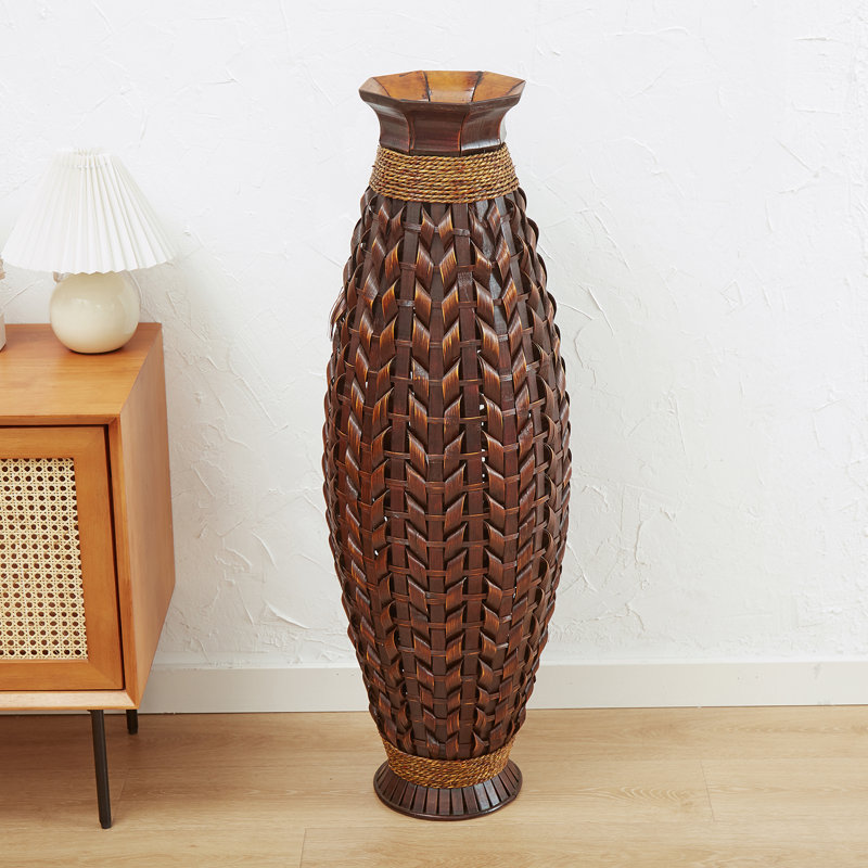 Vase 39 "en genévrier - bambou (1/4)