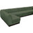 Ivena Upholstered L-Shaped Sectional Reversible-94191450