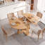 Extendable Walnut Dining Tables (table only, no chairs, complete with top and legs), Modern Storage-1975649399