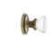 Rope Rosette with Crystal Door Knob