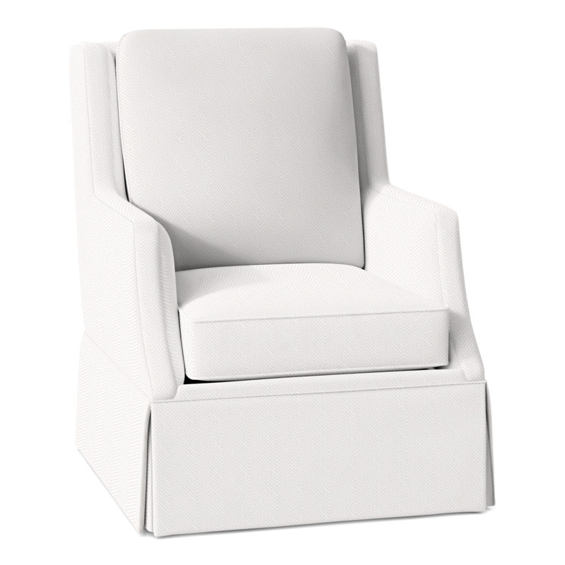 Fauteuil tournant Savannah, Perigold Posh Snow