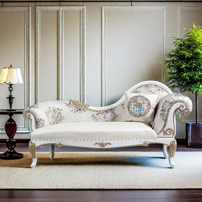 Chaise longue en similicuir de style européen